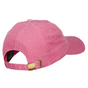 I Heart Canada Embroidered Dyed Unstructured Cap