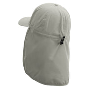 Horse Race Embroidered Flap Hats - Grey OSFM