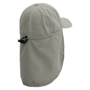 Horse Race Embroidered Flap Hats - Grey OSFM