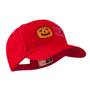 Halloween Trick or Treat Pumpkin Embroidered Cap