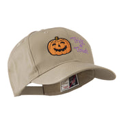 Halloween Trick or Treat Pumpkin Embroidered Cap