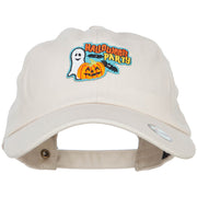 Halloween Party Patched Unstructured Cap