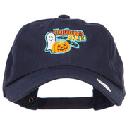 Halloween Party Patched Unstructured Cap