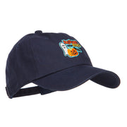 Halloween Party Patched Unstructured Cap