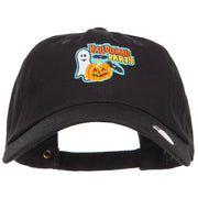 Halloween Party Patched Unstructured Cap