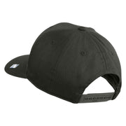 USSF with Delta Embroidered Solid Cotton Twill Pro Style Cap - Charcoal OSFM