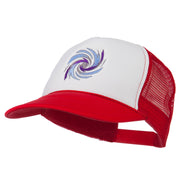 Hurricane Embroidered Foam Mesh Back Cap