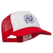 Hurricane Embroidered Foam Mesh Back Cap