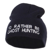 I'd Rather Be Ghost Hunting Short Beanie