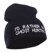 I'd Rather Be Ghost Hunting Short Beanie