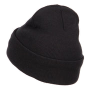 Hustle Veteran Embroidered Long Beanie