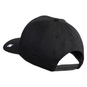 USSF with Delta Embroidered Solid Cotton Twill Pro Style Cap - Black OSFM
