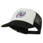 Hurricane Embroidered Foam Mesh Back Cap