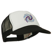 Hurricane Embroidered Foam Mesh Back Cap