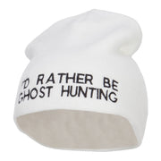 I'd Rather Be Ghost Hunting Short Beanie