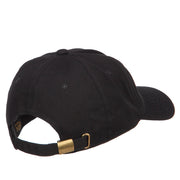 Hustle Veteran Embroidered Washed Cap