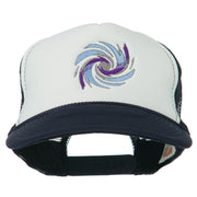 Hurricane Embroidered Foam Mesh Back Cap