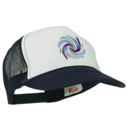 Hurricane Embroidered Foam Mesh Back Cap