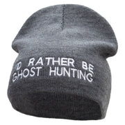 I'd Rather Be Ghost Hunting Short Beanie