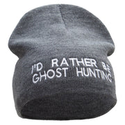 I'd Rather Be Ghost Hunting Short Beanie