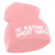 I'd Rather Be Ghost Hunting Short Beanie