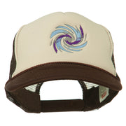 Hurricane Embroidered Foam Mesh Back Cap