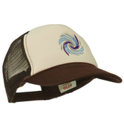 Hurricane Embroidered Foam Mesh Back Cap