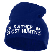 I'd Rather Be Ghost Hunting Short Beanie