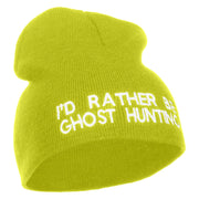 I'd Rather Be Ghost Hunting Short Beanie