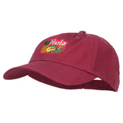 Hawaiian Hula Patched Low Cap