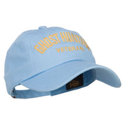 Ghost Hunting Veteran Embroidered Unstructured Cap