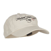 Happy Valentine's Day Embroidered Low Cap