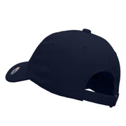 Hedgehog Embroidered Low Profile Dyed Cotton Twill Cap