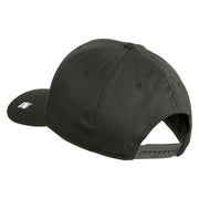 US Air Force Wing Embroidered Solid Cotton Twill Pro Cap - Charcoal OSFM