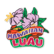 Hawaiian Luau Party Patches