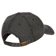 Honolulu Embroidered Washed Buckled Cap