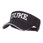 Halloween Duke Embroidered Sandwich Visor