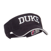 Halloween Duke Embroidered Sandwich Visor