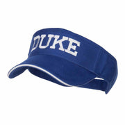 Halloween Duke Embroidered Sandwich Visor