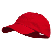 Halloween Got Blood Embroidered Low Profile Washed Cap