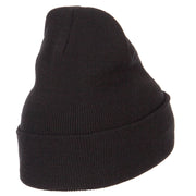 Halloween Coffin Embroidered Long Beanie