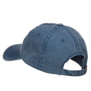 Honolulu Embroidered Washed Buckled Cap