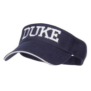 Halloween Duke Embroidered Sandwich Visor