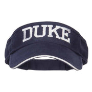 Halloween Duke Embroidered Sandwich Visor