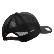 Eagle Navy Retired Embroidered Retro Trucker Cap