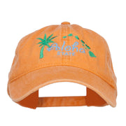 Hawaii Aloha State Embroidered Cap