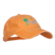 Hawaii Aloha State Embroidered Cap