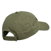 Halloween Got Blood Embroidered Low Profile Washed Cap