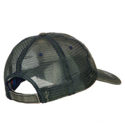 Grandpa Embroidered Low Profile Mesh Cap