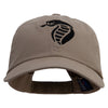 King Cobra Embroidered Low Profile Dyed Cotton Twill Cap - Khaki OSFM